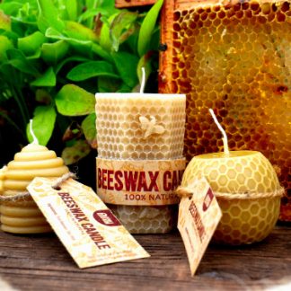 100% Natural Bees Wax Candle